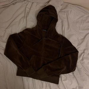 Brandy Melville Brown Fur Jacket